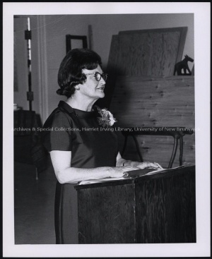 Dorothy Livesay reading in 1967